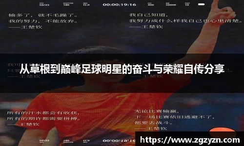 从草根到巅峰足球明星的奋斗与荣耀自传分享